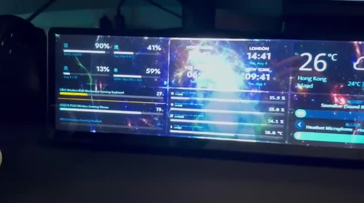 Xeneon Edge 羅技電量小工具 影片封面