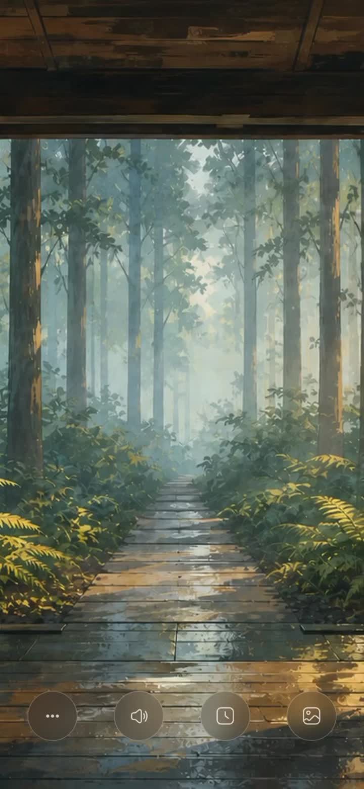 Vistill 插畫窗景 影片封面
