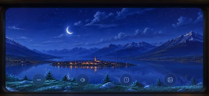 Vistill 插畫窗景 影片封面