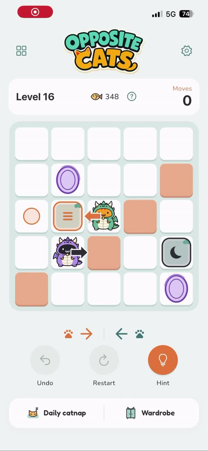 雙貓解謎遊戲（Opposite Cats） 影片封面