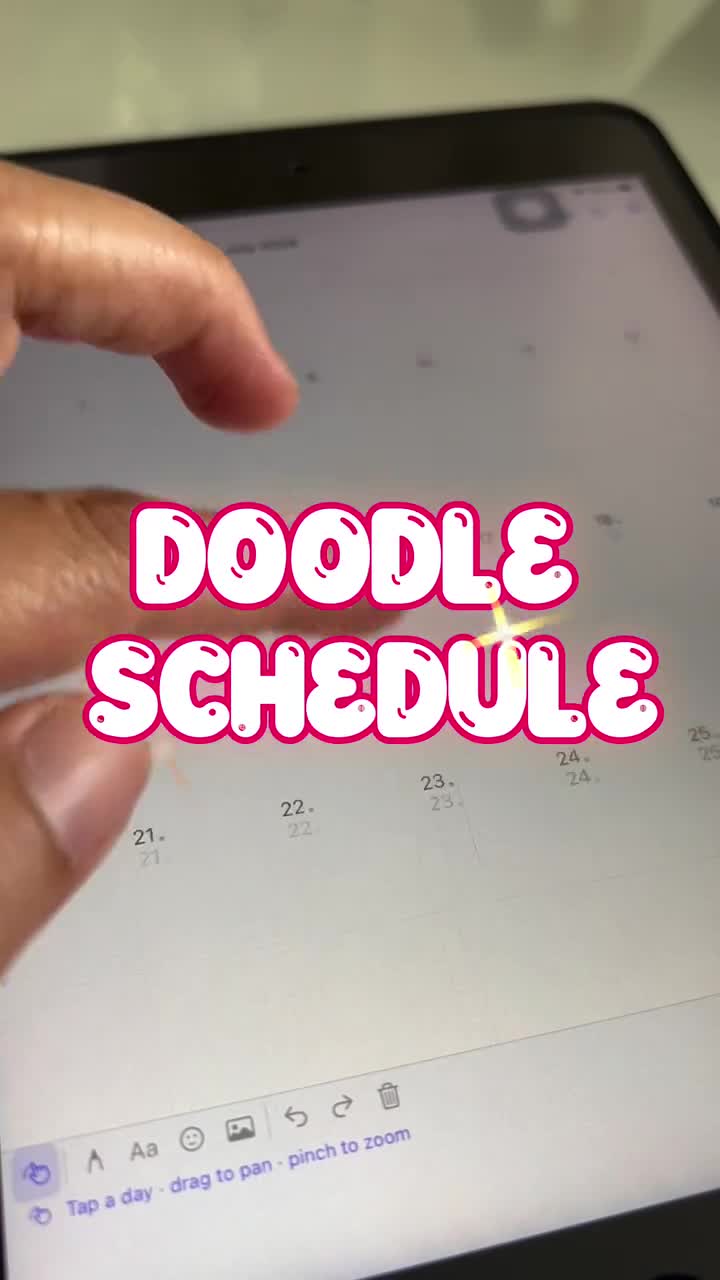 Doodle Schedule（電子手帳） 影片封面