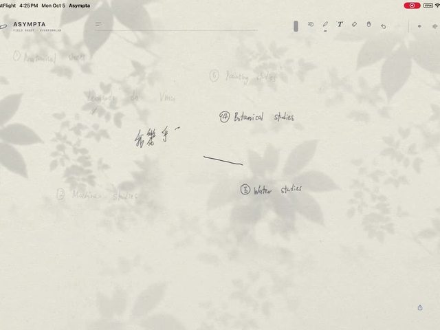 Asympta Writing