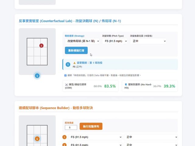 棒球配球預測