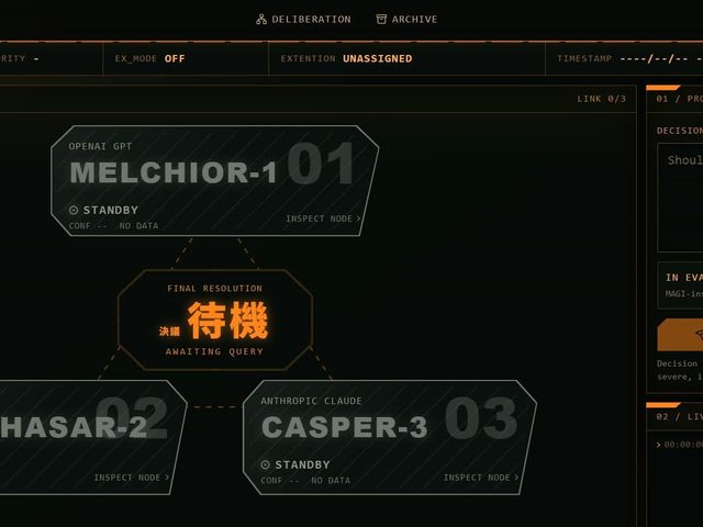 MAGI 三 AI 表決系統