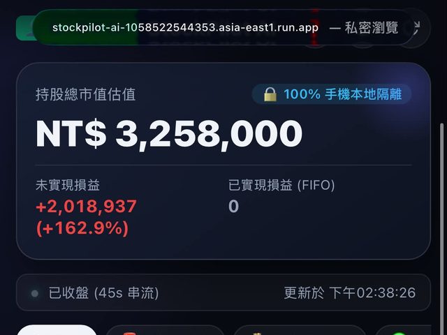 StockPilot AI 智投戰情室