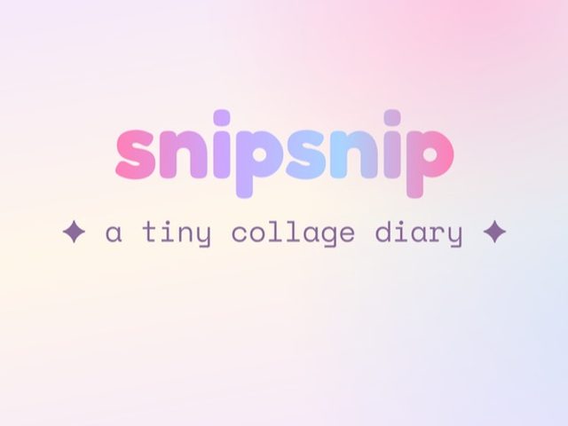 snip snip 拼貼日記（Biju）