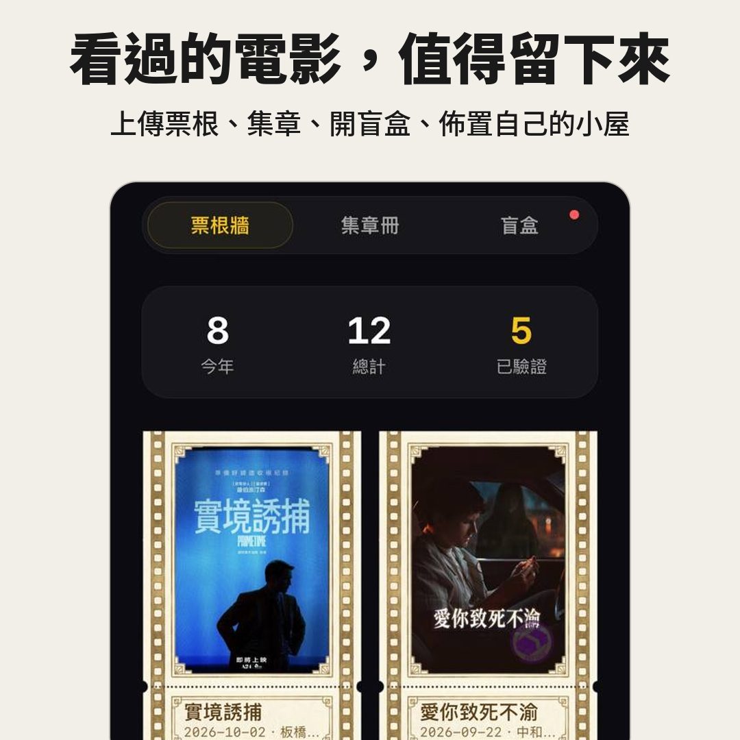 迷迷 mimi(影迷觀影護照) 作者附圖