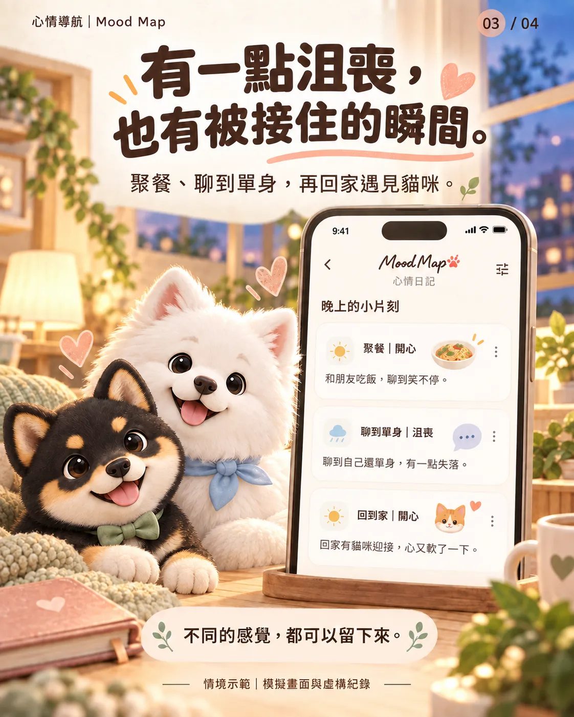 心情導航 MoodMaps 作者附圖