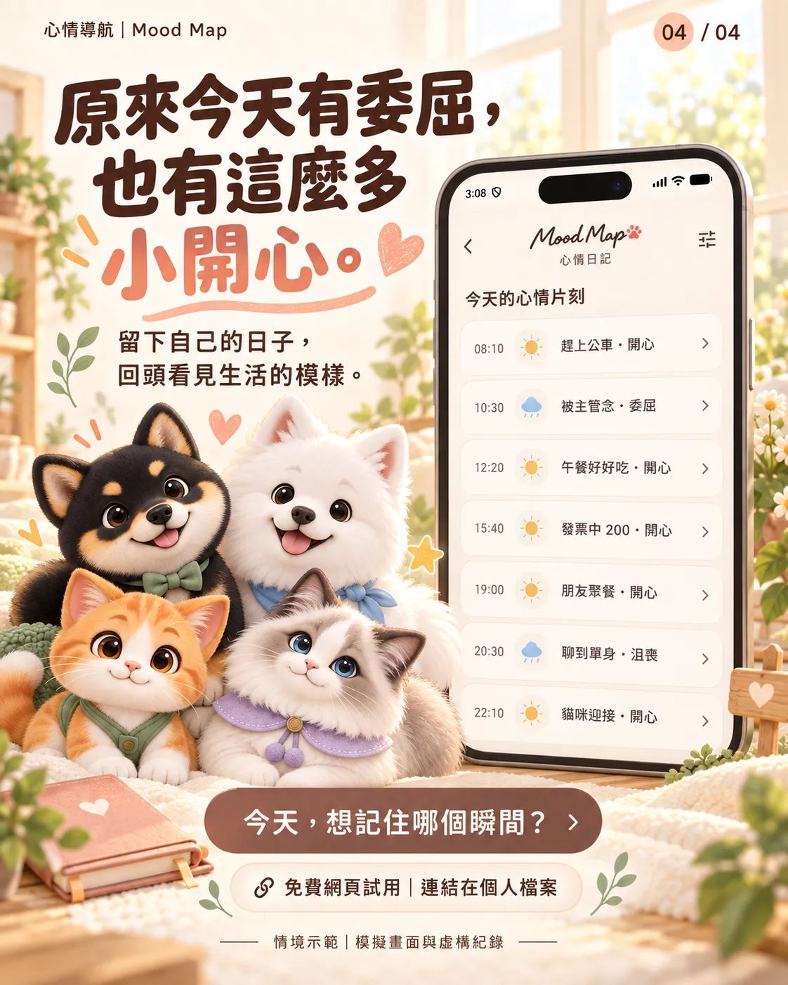 心情導航 MoodMaps 作者附圖