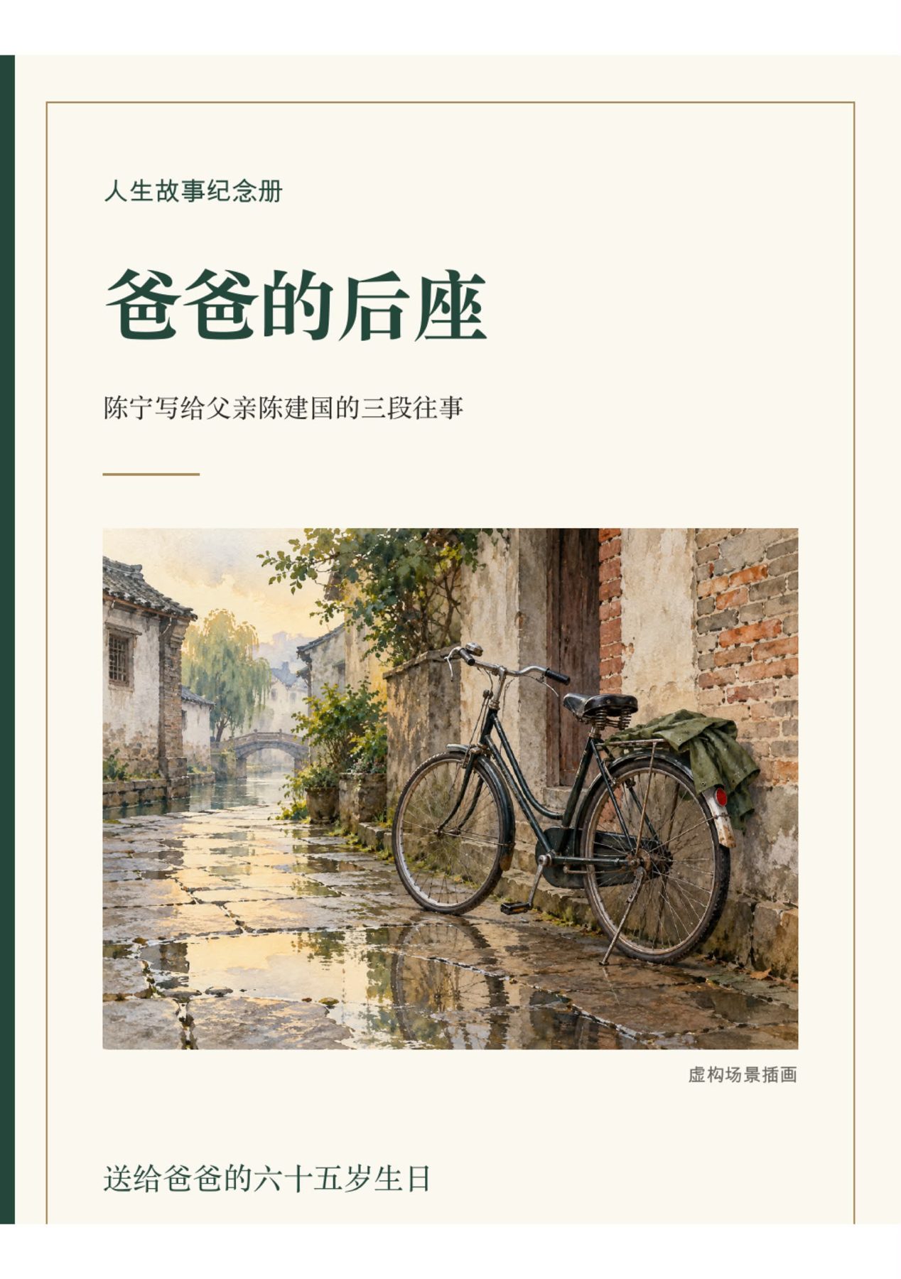 親情故事紀念冊 作者附圖