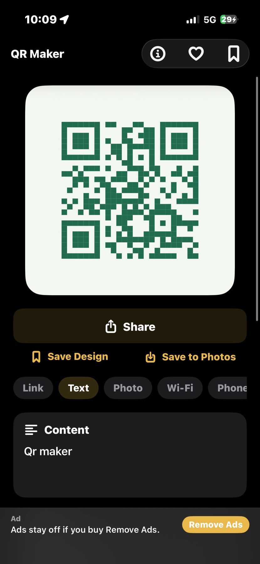QR Maker(QR Code 產生器) 作者附圖