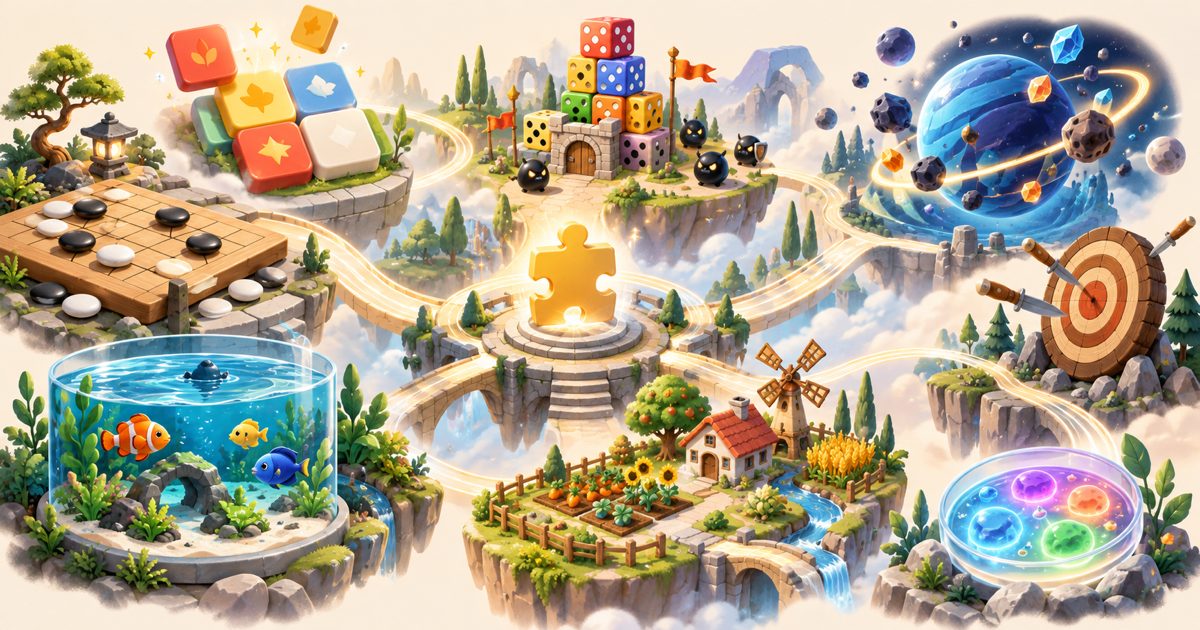 Puzzle Club(小遊戲入口) 作者附圖